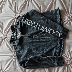 Calvin Klein Oversized Crop Swearshirt Size Small